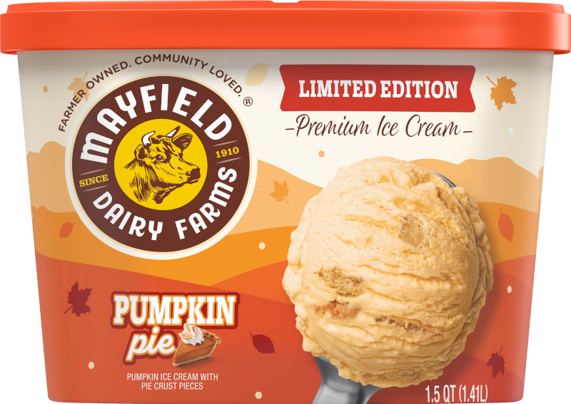 Pumpkin Pie Ice Cream 1.5 Quart
