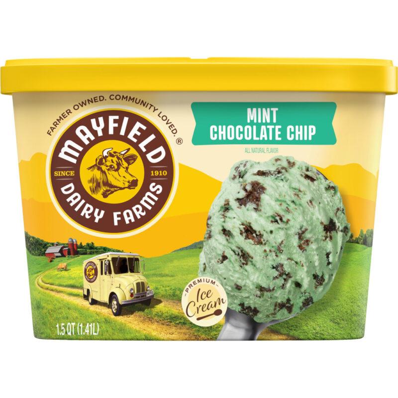 Mint Chocolate Chip Ice Cream 1.5 Quart