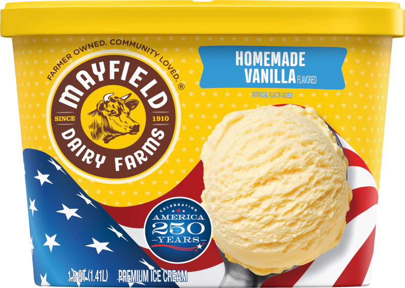 Homemade Vanilla Ice Cream 1.5 Quart