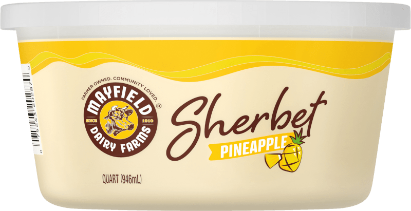 Pineapple Sherbet Quart
