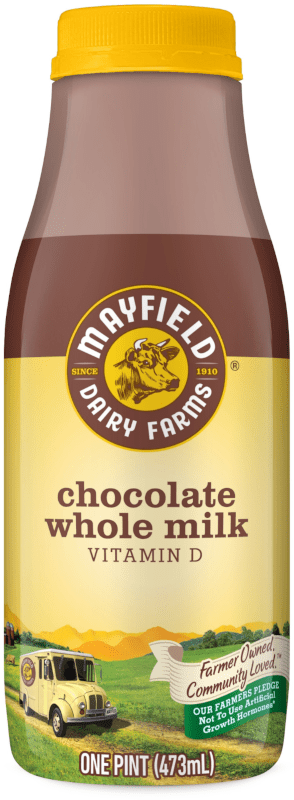 Whole Chocolate Milk Plastic Pint