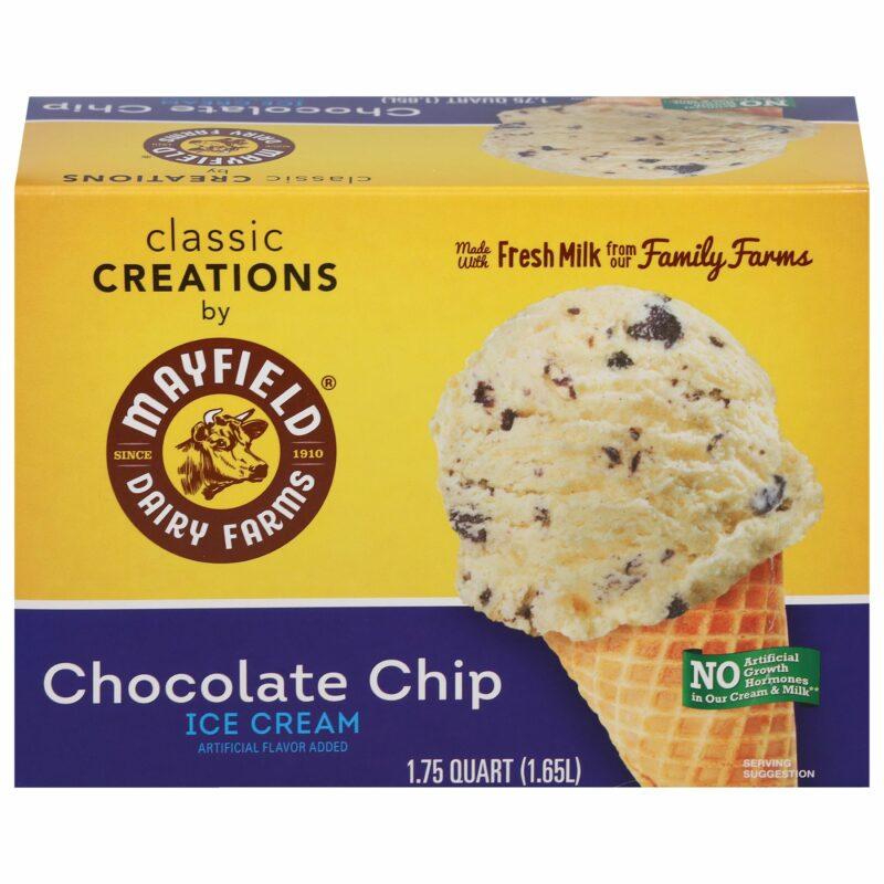 Chocolate Chip Ice Cream 1.75 Quart