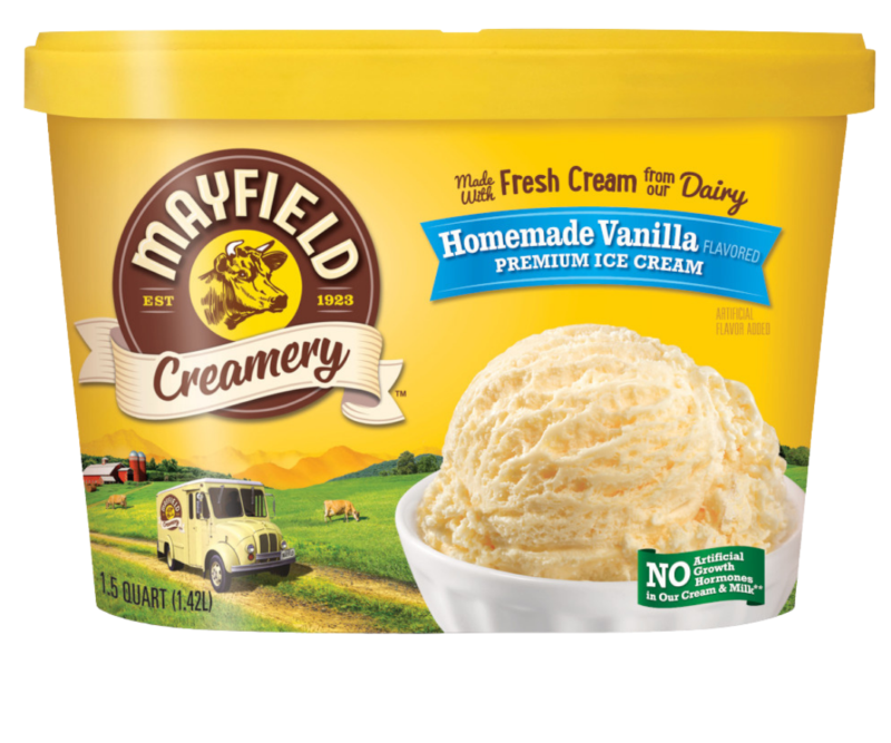 Homemade Vanilla Ice Cream 1.5 Quart