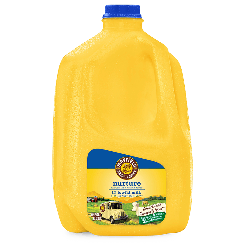 Nurture 1% Lowfat Milk Plastic Gallon