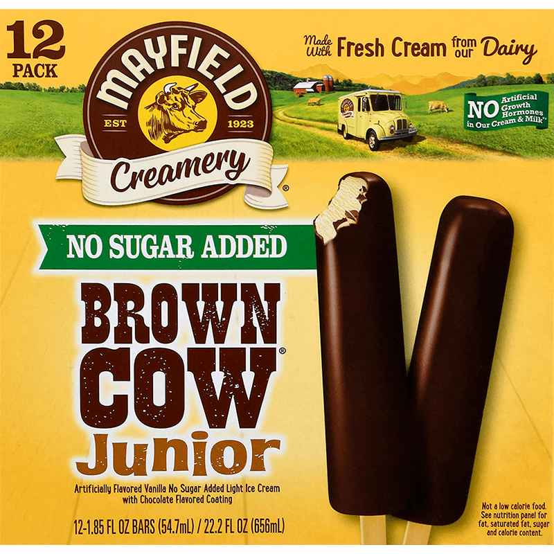 Brown Cow™ Junior Bars (No Sugar Added) 12 Pk