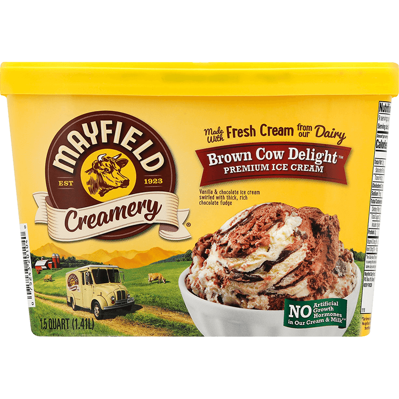 Brown Cow Delight™ Ice Cream 1.5 Quart