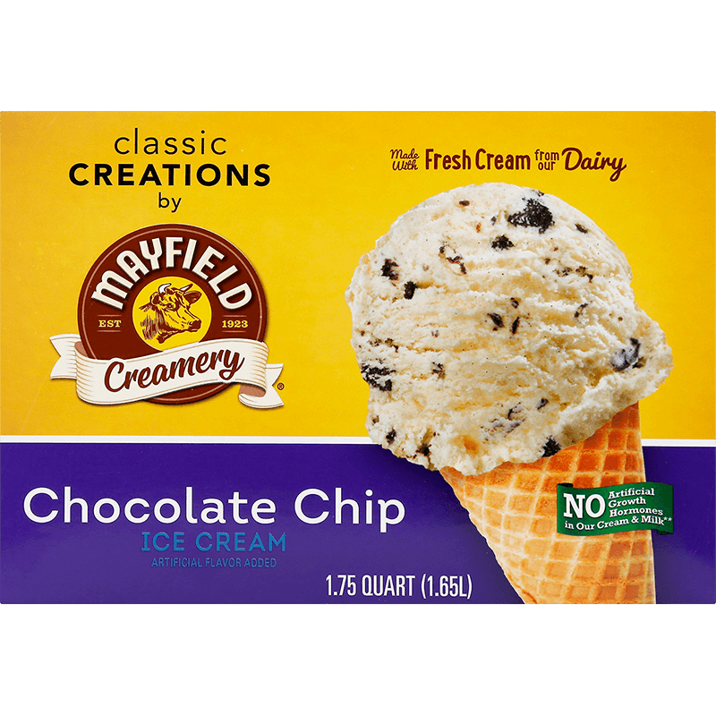 Chocolate Chip Ice Cream 1.75 Quart