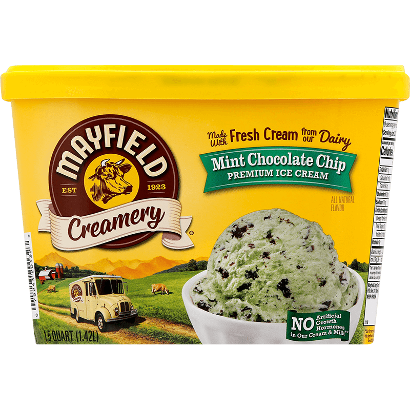 Mint Chocolate Chip Ice Cream 1.5 Quart