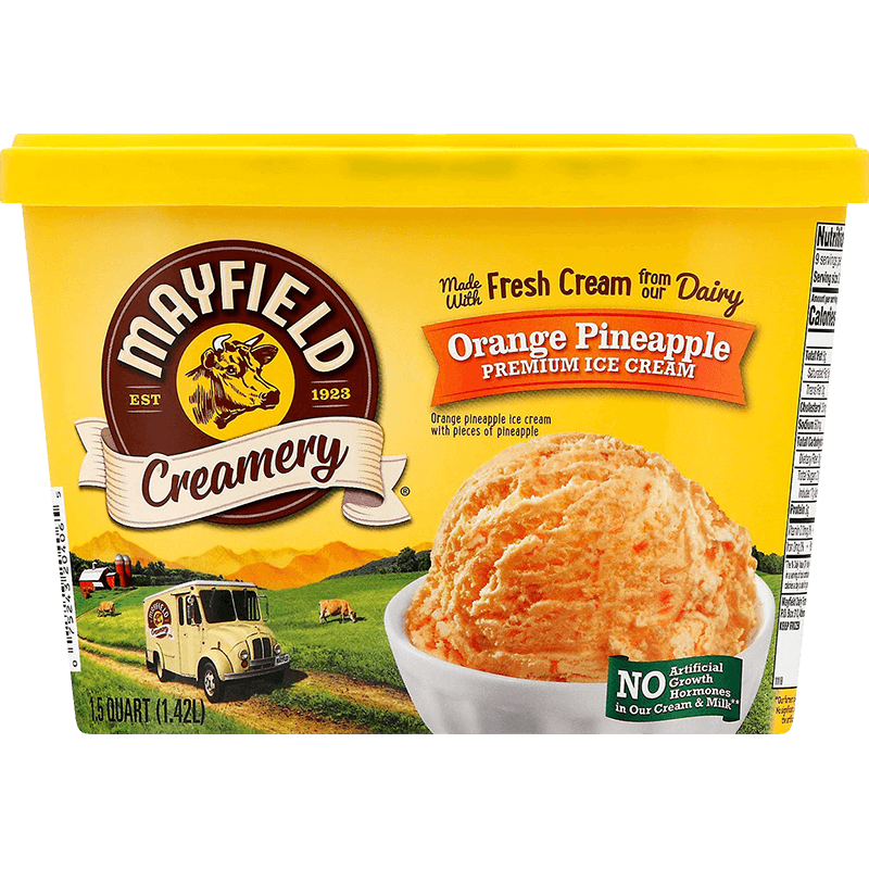 Orange Pineapple Ice Cream 1.5 Quart