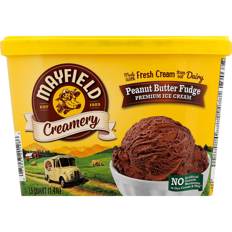 Peanut Butter Fudge Ice Cream 1.5 Quart