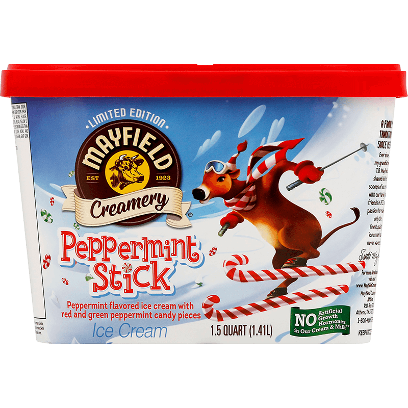 Peppermint Stick Limited Edition Ice Cream 1.5 Quart