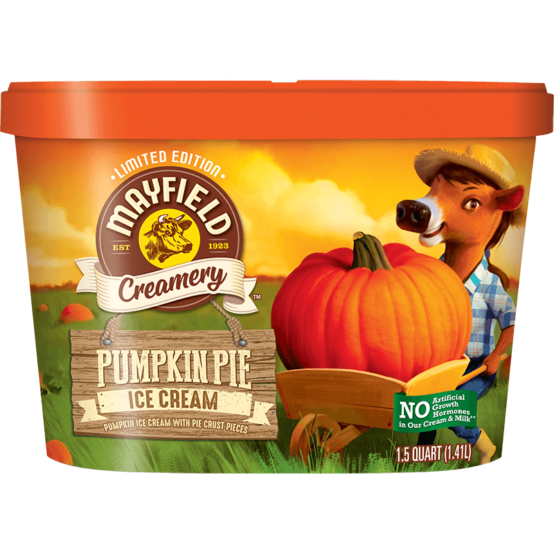 Pumpkin Pie Limited Edition Ice Cream 1.5 Quart