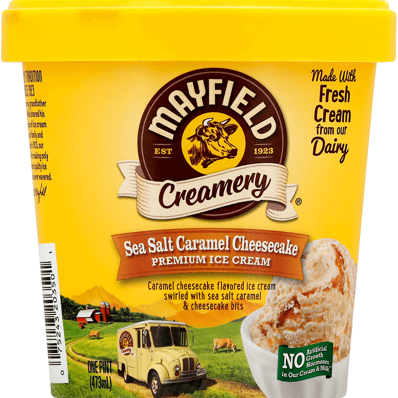 Sea Salt Caramel Cheesecake Ice Cream Pint