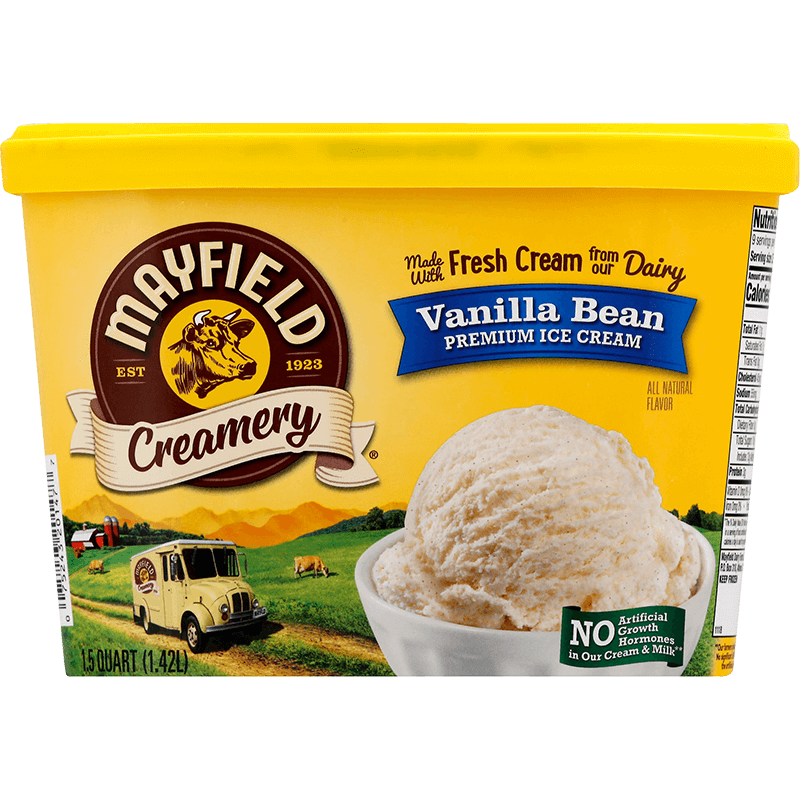 Vanilla Bean Ice Cream 1.5 Quart Mayfield Dairy Farms®
