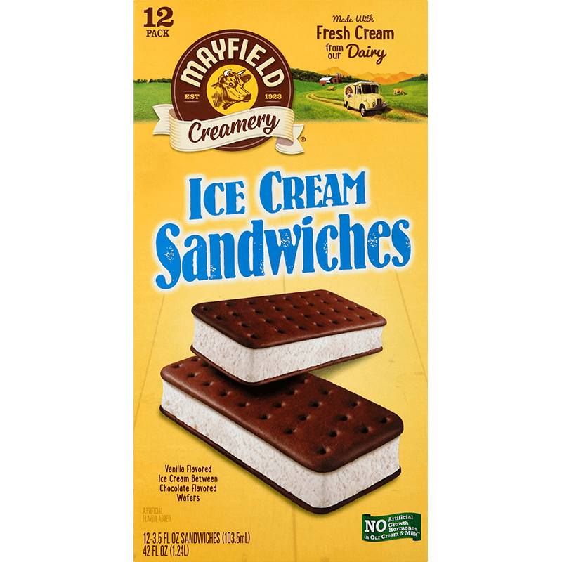 Ice Cream Sandwiches 12 Pk