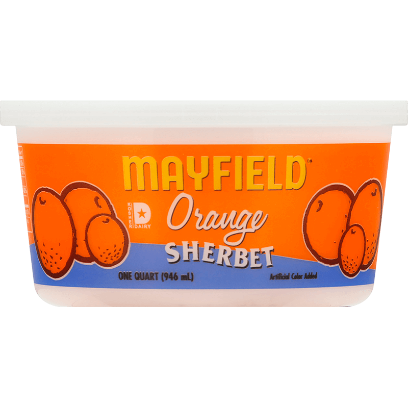 Orange Sherbet Quart