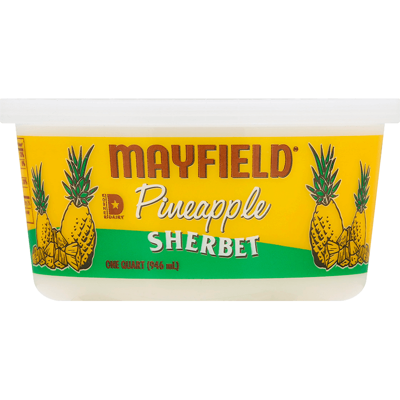 Pineapple Sherbet Quart