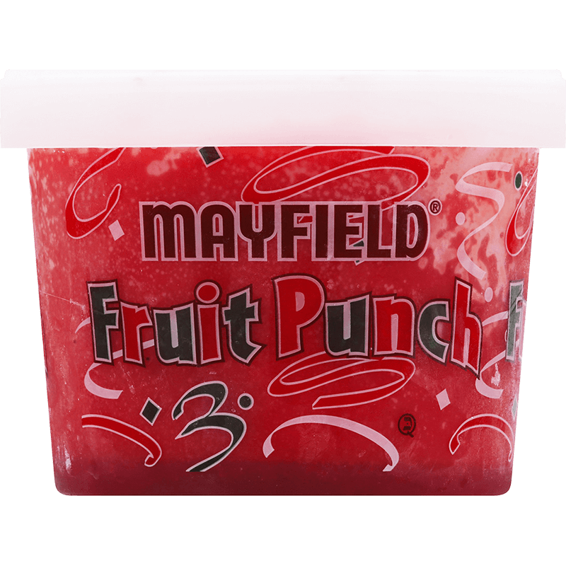 Red Fruit Punch Sherbet Half Gallon