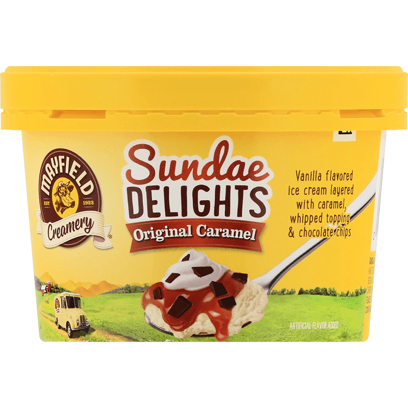 Sundae Delights Original Caramel 6 oz. Mayfield Dairy Farms®