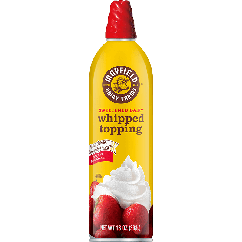 Whipped Dairy Topping Aerosol 13 oz. Mayfield Dairy Farms®