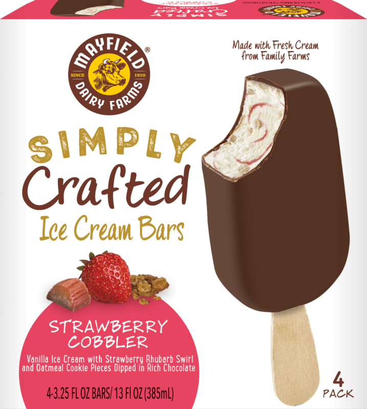 Simply Crafted Strawberry Cobbler Bars 4 Pack