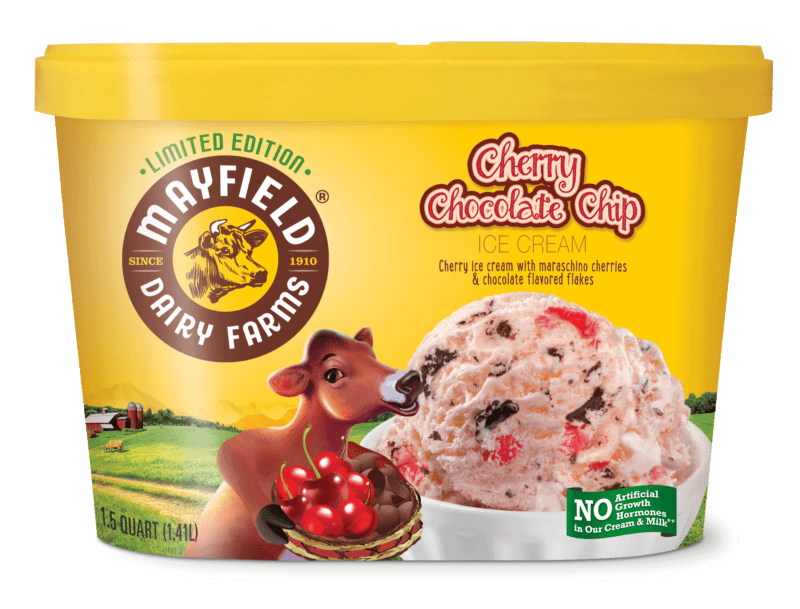 Cherry Chocolate Chip Limited Edition Ice Cream 1.5 Quart