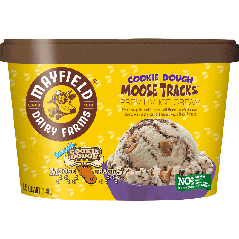 Moose Tracks® Cookie Dough Ice Cream 1.5 Quart