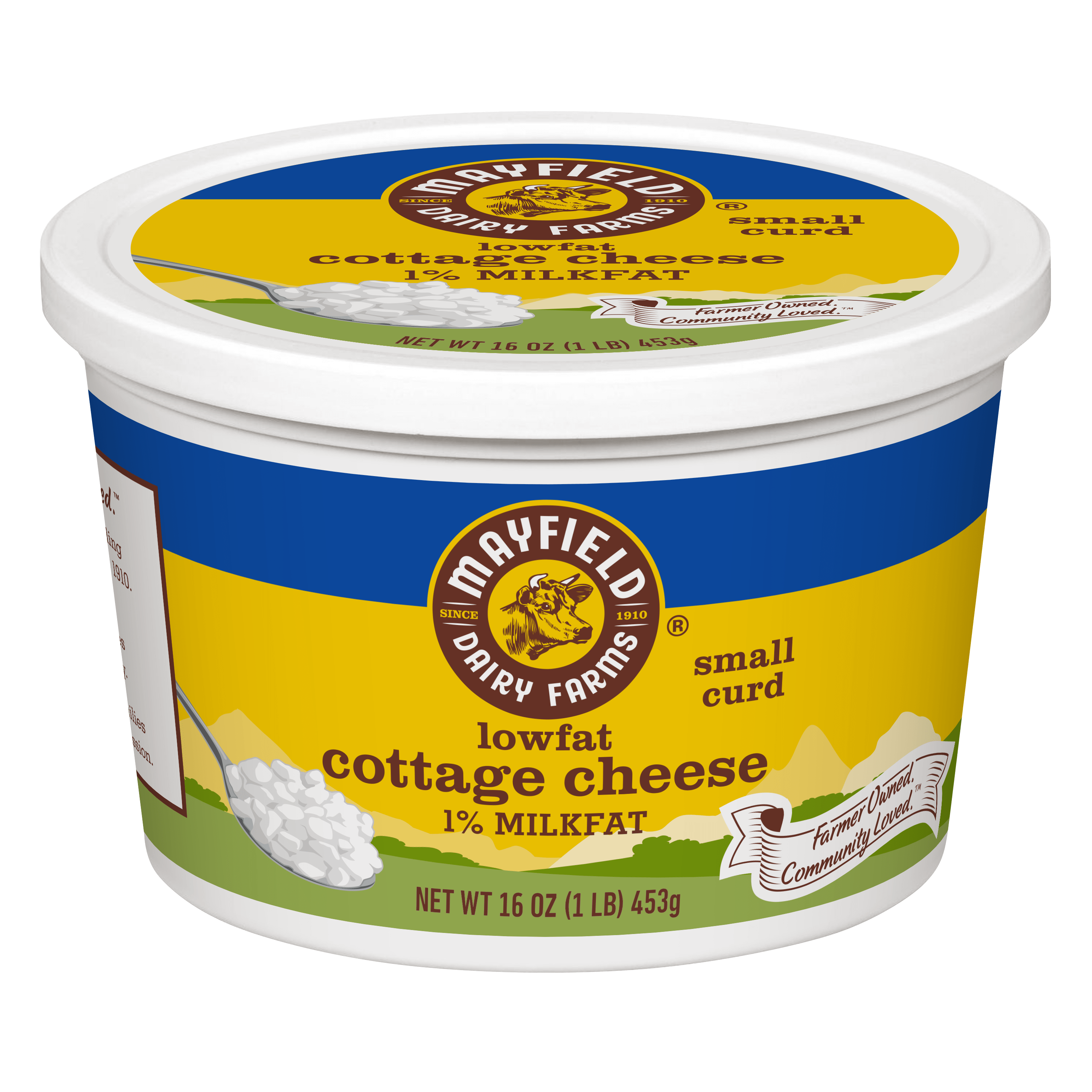 1 Lowfat Cottage Cheese Mayfield Dairy Farms®