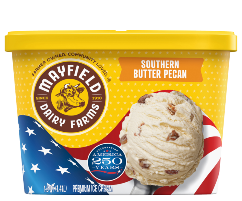 America’s 250th Southern Butter Pecan Ice Cream 1.5 Quart